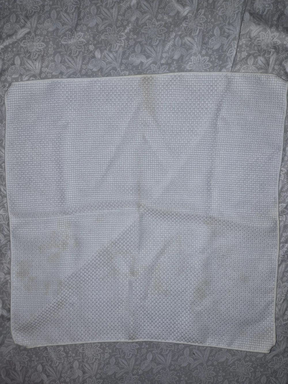 White Textured Cloth Napkins - Set of 4